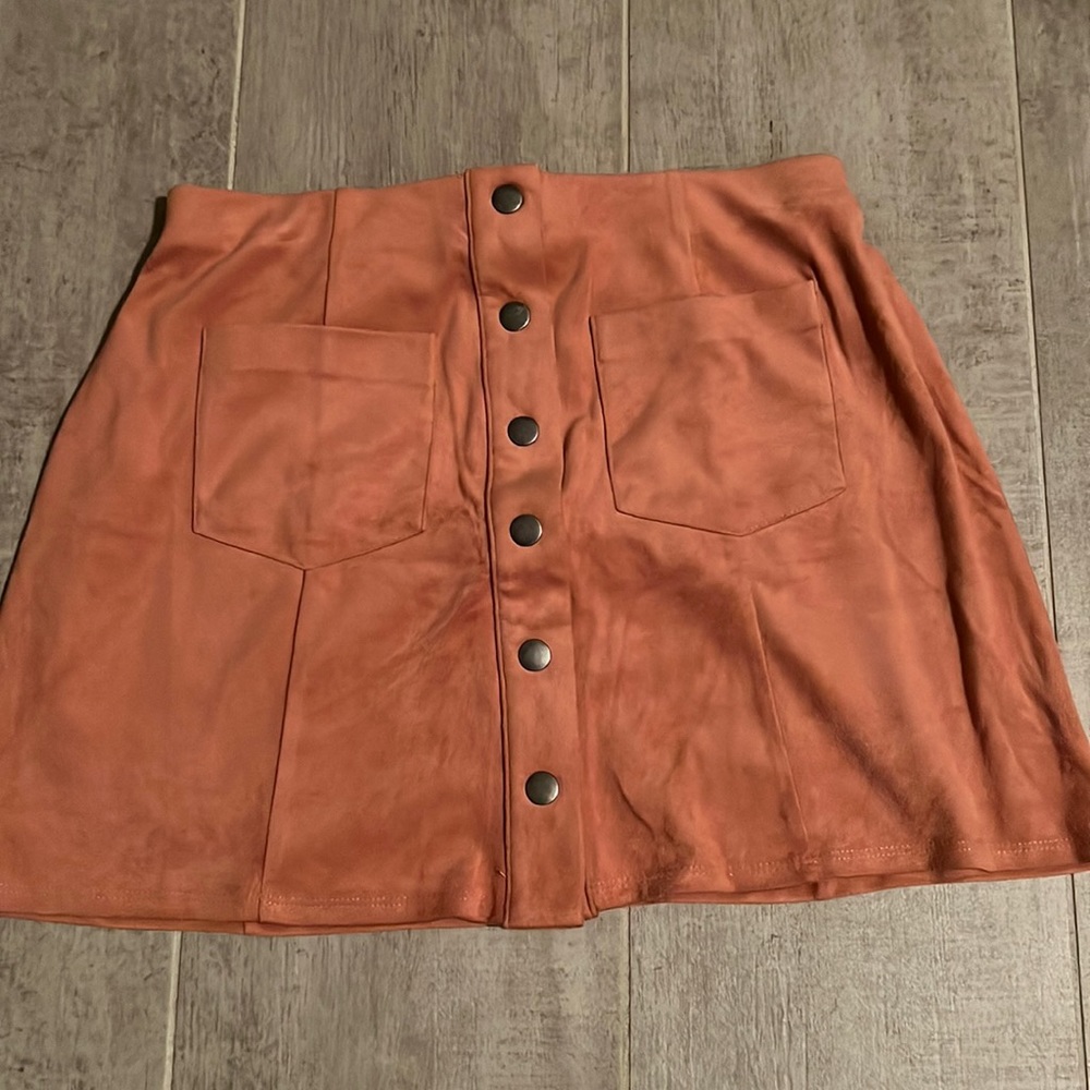 Soft Suede Skirt